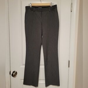 Express Editor Bootcut  Pants Size 8. Heather Gray. EUC. Non-smoking home.
